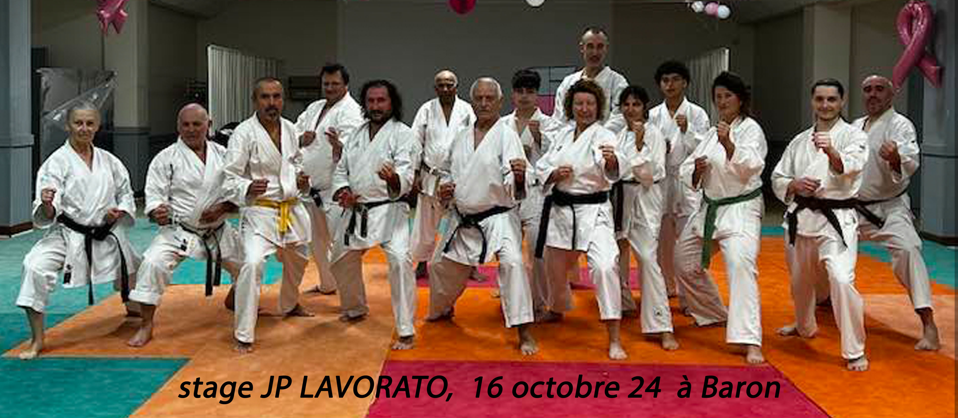 photo groupe stage Lavorato